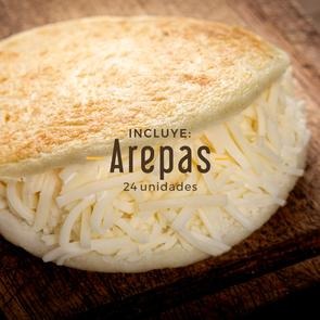 AREPAS DE QUESO (24 unidades)